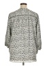 Max Studio 100% Polyester Gray 3/4 Sleeve Blouse Size 1X - photo 2