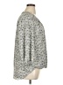 Max Studio 100% Polyester Gray 3/4 Sleeve Blouse Size 1X - photo 4