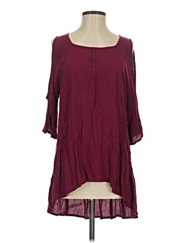 Charming Charlie 3/4 Sleeve Blouse (view 1)