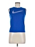 Nike 100% Polyester Blue Sleeveless T-Shirt Size M - photo 1