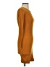 Cotton On Solid Orange Casual Dress Size XS - photo 4