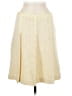 Zara Basic Tweed Yellow Gold Casual Skirt Size 6 - photo 1