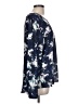 Mossimo 100% Polyester Blue Long Sleeve Blouse Size L - photo 4