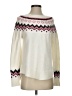 Ann Taylor LOFT Chevron-herringbone Ivory Pullover Sweater Size XS - photo 1