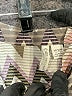 Cato Chevron-herringbone Brown 3/4 Sleeve Blouse Size 14 - 16 - photo 7