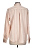 Old Navy 100% Polyester Stripes Tan Long Sleeve Blouse Size L - photo 2