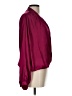 Old Navy 100% Polyester Burgundy Long Sleeve Blouse Size L - photo 4