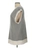 Zara Gray Sleeveless Blouse Size L - photo 5