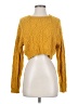 Forever 21 Yellow Pullover Sweater Size S - photo 1