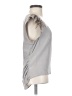 Madison Marcus 100% Silk Solid Gray Silver Blouse Size XS - photo 4
