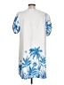 Emery Rose 100% Polyester Tropical White Casual Dress Size L - photo 2