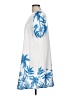 Emery Rose 100% Polyester Tropical White Casual Dress Size L - photo 5