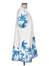 Emery Rose 100% Polyester Tropical White Casual Dress Size L - photo 4