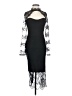 Twelfth Love Graphic Black Cocktail Dress Size S - photo 1