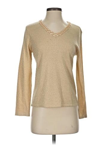 JM Collection Pullover Sweater (view 1)