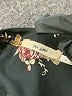 Mi ami Floral Black 3/4 Sleeve Blouse Size S - photo 7