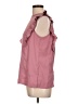 Shein 100% Polyester Pink Sleeveless Top Size L - photo 5