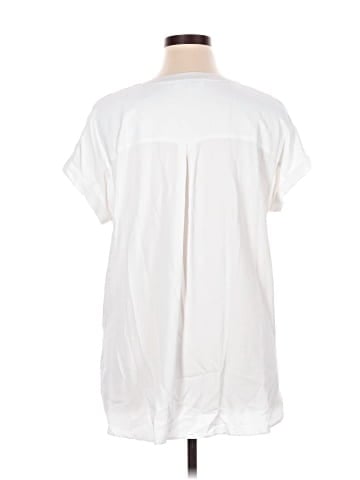 Rose + Olive Short Sleeve Blouse (view 2)