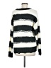 Haptics 100% Acrylic Stripes Black Pullover Sweater Size M - photo 2