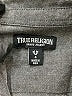 True Religion 100% Cotton Chevron-herringbone Gray Long Sleeve Button-Down Shirt Size 4 - photo 3