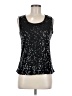 George 100% Polyester Black Sleeveless Top Size M - photo 1