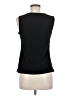George 100% Polyester Black Sleeveless Top Size M - photo 2