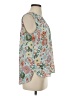 NYDJ 100% Polyester Floral Teal Sleeveless Blouse Size XS - photo 4