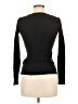 Zara 100% Cotton Black Long Sleeve Top Size M - photo 2