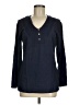 Kenar Blue Long Sleeve Blouse Size M - photo 1