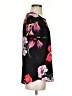 Ann Taylor 100% Polyester Black Short Sleeve Blouse Size XS - photo 4