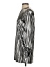 J.ING 100% Polyester Metallic Silver Cocktail Dress Size XS - photo 5