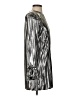 J.ING 100% Polyester Metallic Silver Cocktail Dress Size XS - photo 4