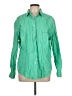 Assorted Brands 100% Cotton Green Long Sleeve Button-Down Shirt Size L - photo 1