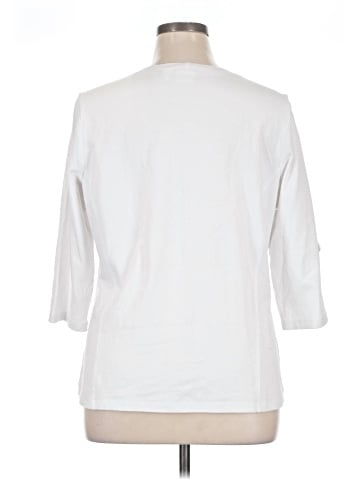 Women With Control 3/4 Sleeve Top (view 2)