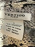 Vertigo Paris Animal Print Silver Short Sleeve Blouse Size S - photo 7