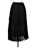 Max Studio 100% Polyester Solid Black Formal Skirt Size L (estimated) - photo 2