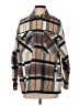 Zara Plaid Brown Coat Size S - photo 1