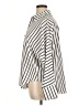 Oak & Trellis 100% Polyester Stripes Ivory 3/4 Sleeve Blouse Size XL - photo 5