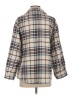 BA&SH Plaid Ivory Coat Size Sm (1) - photo 2