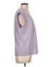 Shein Purple Sleeveless T-Shirt Size L - photo 4