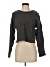 Assorted Brands Chevron-herringbone Gray Pullover Sweater Size S - photo 1