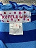 Ruffle Girl Blue Dress Size 7 - photo 3