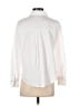 Zara White Long Sleeve Button-Down Shirt Size XS - photo 2