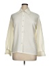Susan Bristol 100% Polyester Solid Ivory Long Sleeve Blouse Size 14 - photo 1