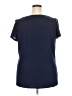 Lane Bryant Blue Short Sleeve Top Size 18 - 20 Plus - photo 2