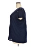Lane Bryant Blue Short Sleeve Top Size 18 - 20 Plus - photo 5