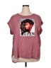 Rainbow Pink Short Sleeve Top Size 2X - photo 1