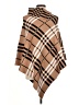 Coco + Carmen Brown Poncho One size - photo 1