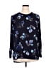 Thakoon 100% Polyester Blue Long Sleeve Blouse Size XL - photo 1