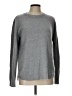 Pink Clover 100% Polyester Metallic Silver Pullover Sweater Size L - photo 1